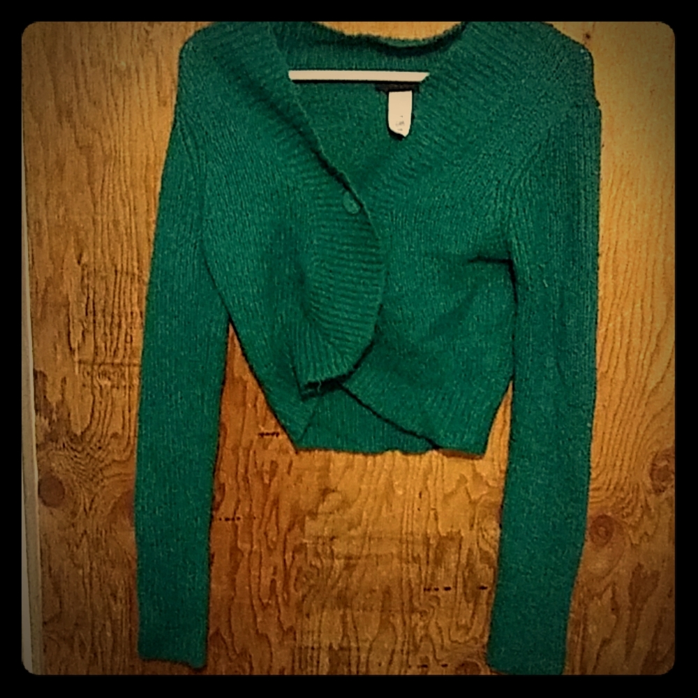 Shrunken Green Vintage Guess Bolero